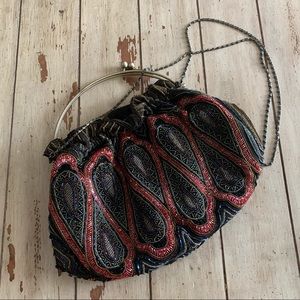 VINTAGE BEADED HANDBAG